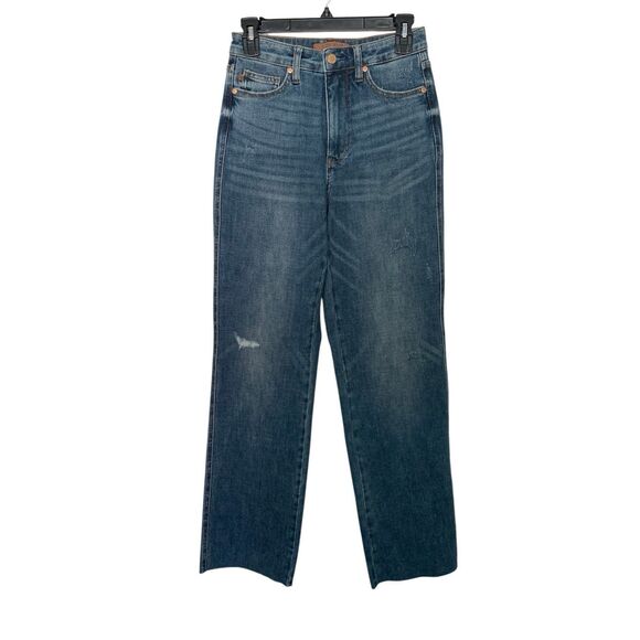 Judy Blue Renee High Rise Tummy Control Jeans Blue Size 5/27 - Picture 5 of 12